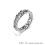 Άνδρες Γυναικεία Miami Cuban Link Δαχτυλίδι Spinner Απλό από Ανοξείδωτο Ατσάλι Punk Gfit-Style 2