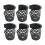 Pool Table Billiard Pockets Set Sturdy Easy Clean 6 Pieces 2