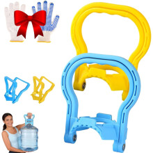 Anti-Slip Water Lifter, 5 Gallon Water Bottle Handle Carrier, Heavy-Duty Ergonomic Holder with Adjustable Ring for Home & Office