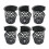 6 Pieces Pool Table Billiard Pockets Set Sturdy Easy Clean Billiard Ball Storage 1