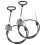 Furniture Parts & Accessories 2Pack Universal Recliner Release Cable Replacement D-Ring Pull Handle Sofa Chair 6