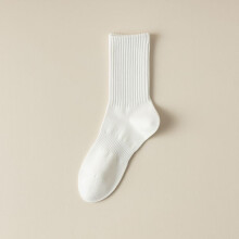 7 Pairs Men Cotton Soft Mid Calf Tube Sports Socks Stretch Breathable Socks