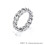 Άνδρες Γυναικεία Miami Cuban Link Δαχτυλίδι Spinner Απλό από Ανοξείδωτο Ατσάλι Punk Gfit-Style 2