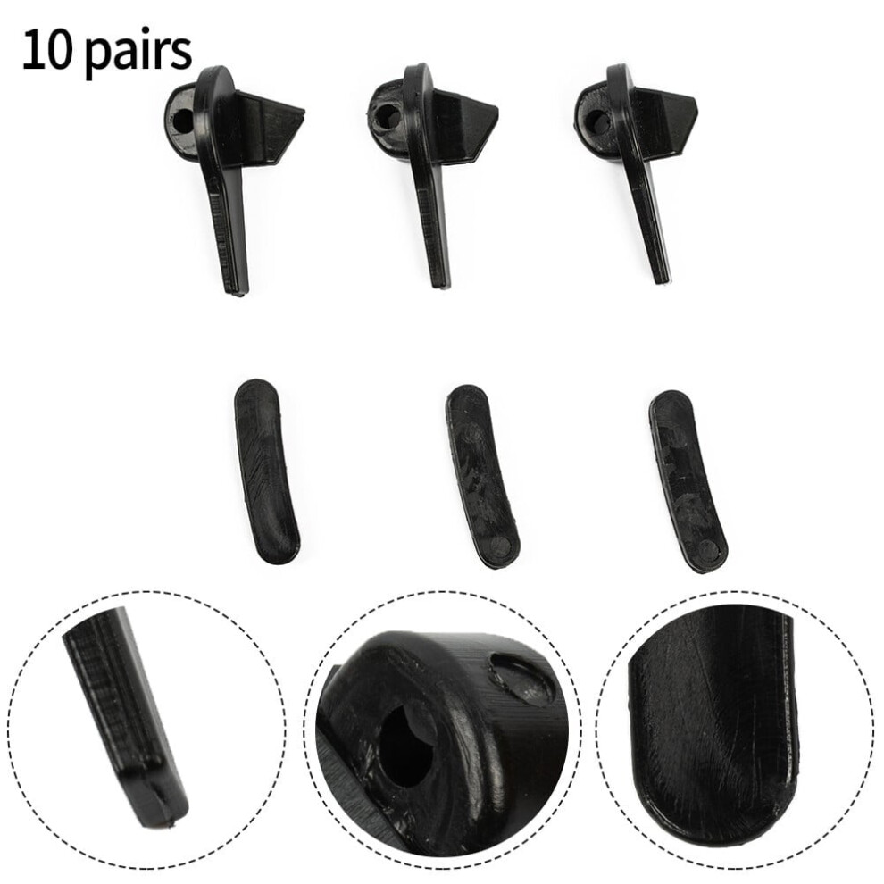 10 Pairs Tire Changer Mount Demount Bird Head Bead Breaker Tyre Disassembly Tool Black 9027700616134