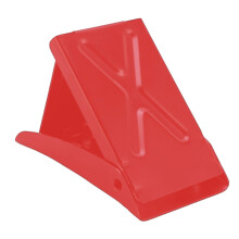 Wheel Chock Anti-Slip Tire Stopper for SUV RV Trailer Red