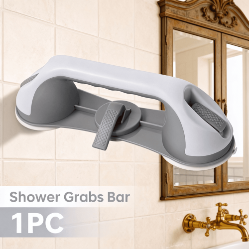 Shower Safety Grab Bar Ergonomic Wave Design 240 lb