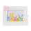 Easter Bunny Canvas Basket Bag, 25x21cm 1