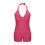 Plus size dame badedragttop med halterneck og aftagelig polstring 4