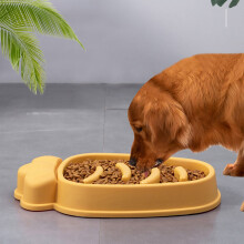 Large Dog and Cat Slow Feeding Bowls for Rice - Pet Supplies for Dining and Hydration Needs