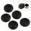 Ceapanna silicone frith-imbhuailte do dhoras gluaisteáin 12 phíosa 2