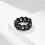 Cuban Link Spinner Ring Stainless Steel Unisex Silver D-6 4