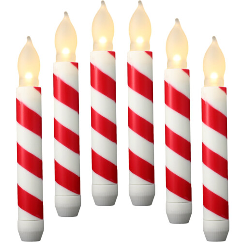 Unbranded Battery-Operated Taper Candles with Remote