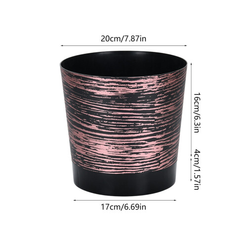 Vaso de plástico autoirrigável com reservatório, para flores. 1
