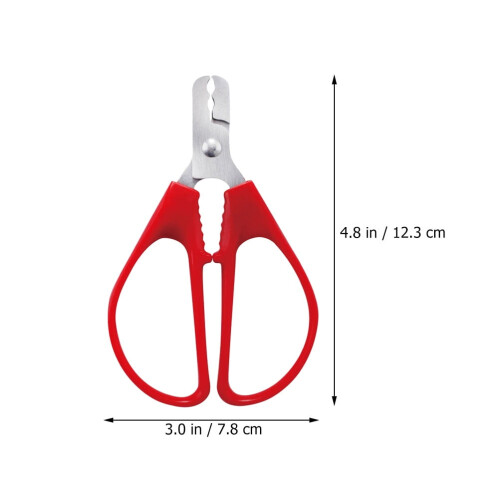 Metal Nut Opener Plier Nut Sheller Red 1Pcs 1