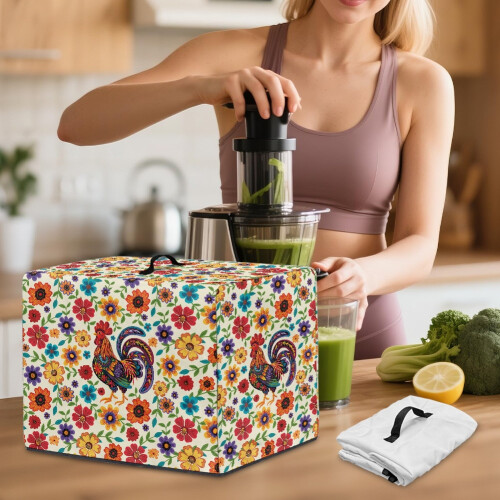 Capa protetora de lona para espremedor de frutas, lavável e resistente a manchas. 2