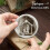 White 2D Acrylic Nativity Ornament Set 3 Pieces 5