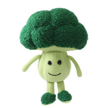 Vegetable and Fruit Pod Plush Toys Realistic Details Small