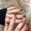 Conjunto de unhas postiças com cores vibrantes, 24 peças. 7