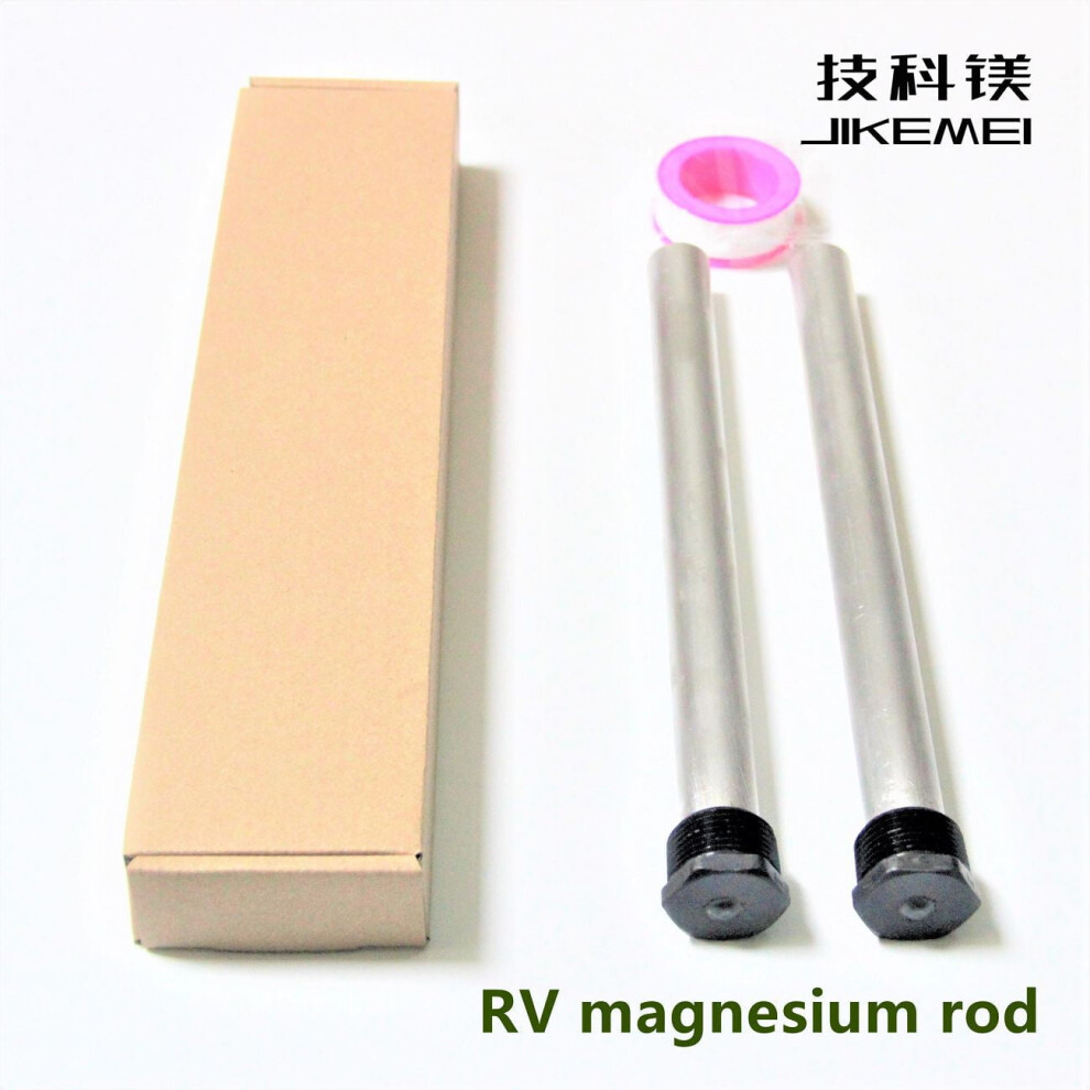 Water Heater Set Of 2 - Camper Water Heater Anode Rod 3/4'' Thread - Magnesium Rv Anode Rod - Compatible With Mor-Flo And Suburban Water Heater Tanks 9065194422176