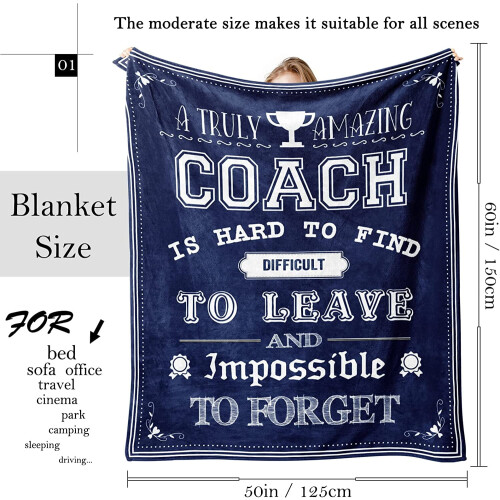 Couverture Coach Gifts Thème Sport 1 Pack 1