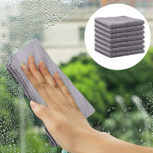 Panni per la pulizia in microfibra, confezione da 5, ultra assorbenti e riutilizzabili per cucina, bagno e auto, senza pelucchi e senza aloni, colore