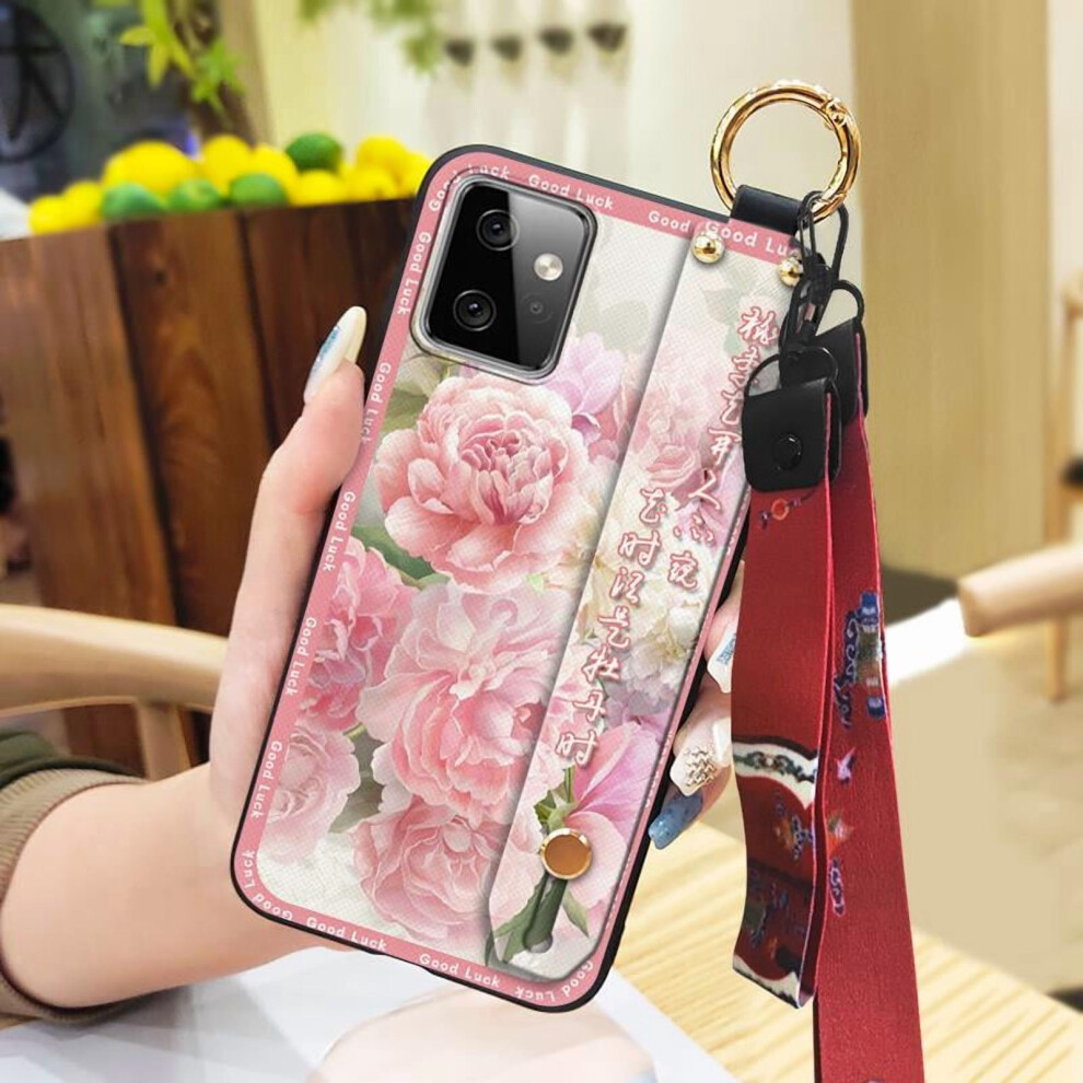 Moto G Power 5G 2023 Phone Case With Wrist Strap, Kickstand, Waterproof & Shockproof Silicone Cover 9065194424989