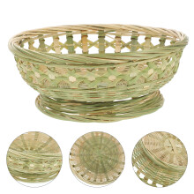 1 panier Ă fruits haut sur pieds pour style rustique 30 x 30 x 9 cm