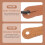Drumsticks Accessories Drumstick Control Clips Random Color 4Pcs 6