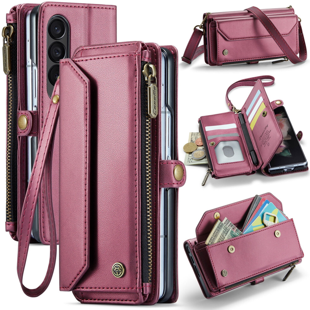 Crossbody Wallet Case For Samsung Galaxy Z Fold 7 Â Rfid 9170372683406