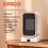 Electric Heater Desktop 1000W Compact Quiet 5