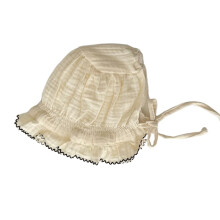 Baby Sun Hat Lace Earflap Hat Little Girl Infant Cotton Bonnet Princess Baby Sun Protections Hat