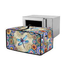 Housse pour four grille-pain, motif libellule bohème, 57 x 47 x 33 cm