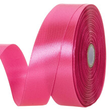 Enfärgat satinband 25 meter bröllopspyssel