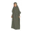 Vestido infantil de Ramadan com capuz e mangas morcego. 1