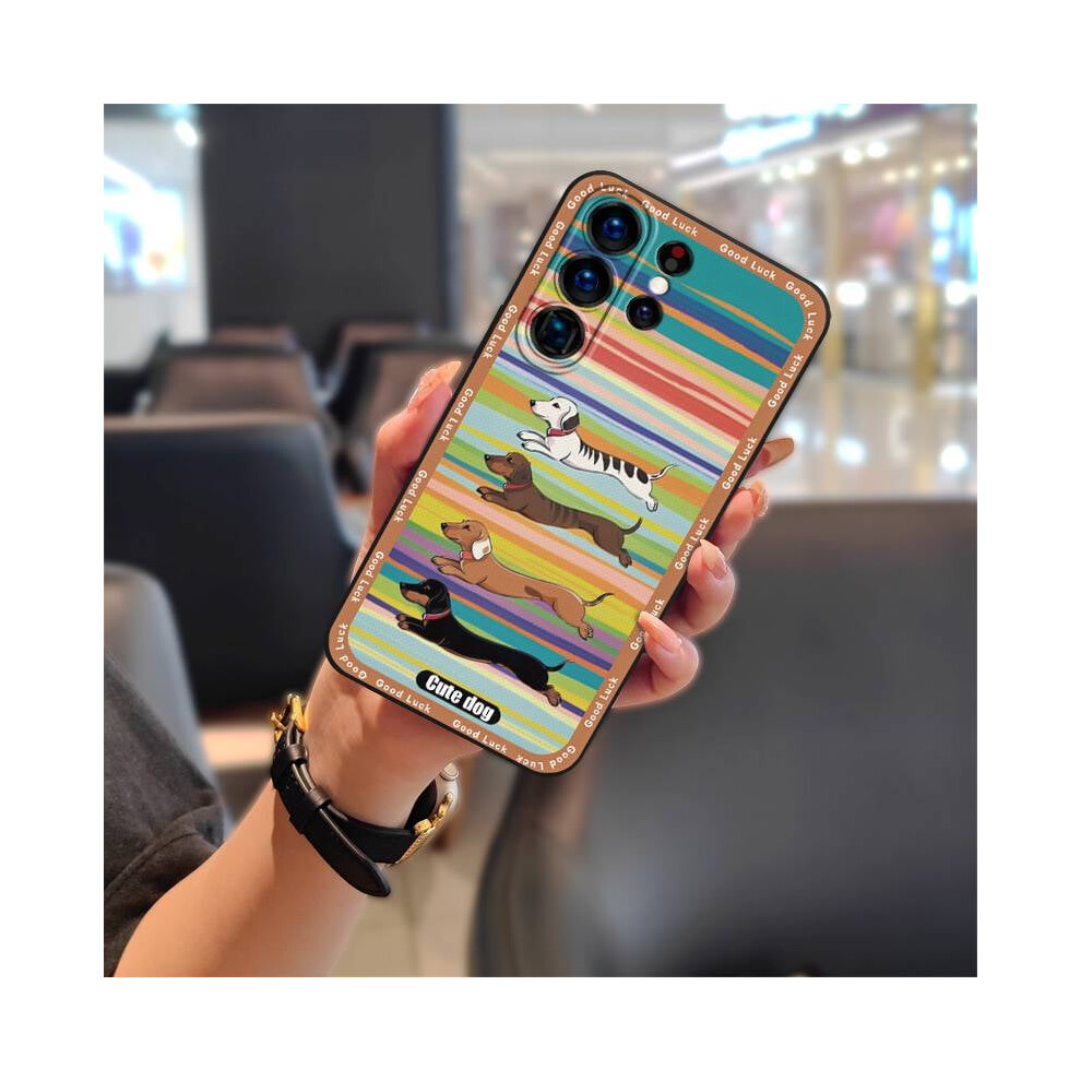 Phone Case For Samsung Galaxy S25 Ultra – Anti-Dust, Waterproof, Soft Silicone & Tpu Full-Wrap Cover, Cartoon Design, Anti-Knock, Dirt-Resistant 9027700152366