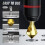Titanium-Coated 90 Countersink Chamfer Tool Set (4 pcs), HSS Deburring Bits for Wood, Metal, Plastic, PVC 6