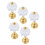 5 Pcs Doll House Floor Light Bedside Lamp for DIY Work Neon 1