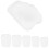 10 Pcs Boot Shapers Inserts, Reusable Transparent PP Upright Boot Support Accessories for Maintaining Shape 6