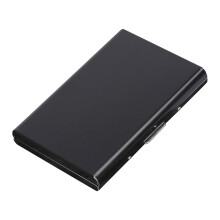 Credit Card Holder Metal Wallet Stainless Steel Credit Card Protector Case Business Card Holder for Men or Women