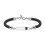 Bracelet urne funéraire en acier inoxydable, cube, cordon ajustable 1