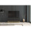 TV Unit Ripple 100cm - Black with Fluted Doors 3