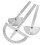 Metal Protractor Angle Finder 180 Stainless Steel 100mm 2