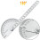 Metal Protractor Angle Finder 180 Stainless Steel 100mm 3