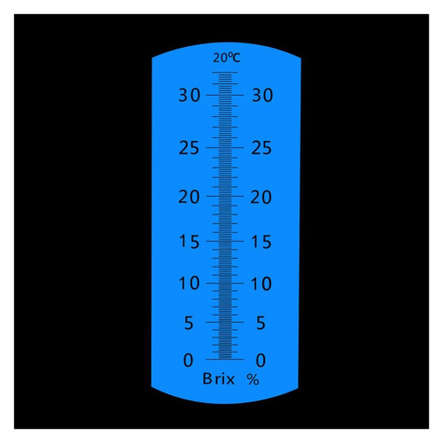 0-32% Brix Refractometer Brix Meter Beer Handheld Sugar Meter ATC Optical Tester,Simply Use 1