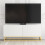 TV Unit Ripple 100cm - White with Fluted Doors 1