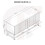 TV Unit Ripple 100cm - White with Fluted Doors 9