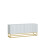 TV Unit Ripple 100cm - White with Fluted Doors 10