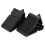 Wheel Chock Stop Block Black 2 Pcs 2