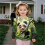 Girls Bamboo Panda Sweatshirt Long Sleeve Crewneck Pullover 4