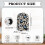 Butterfly Daisy Night Blender Cover 1pc 6